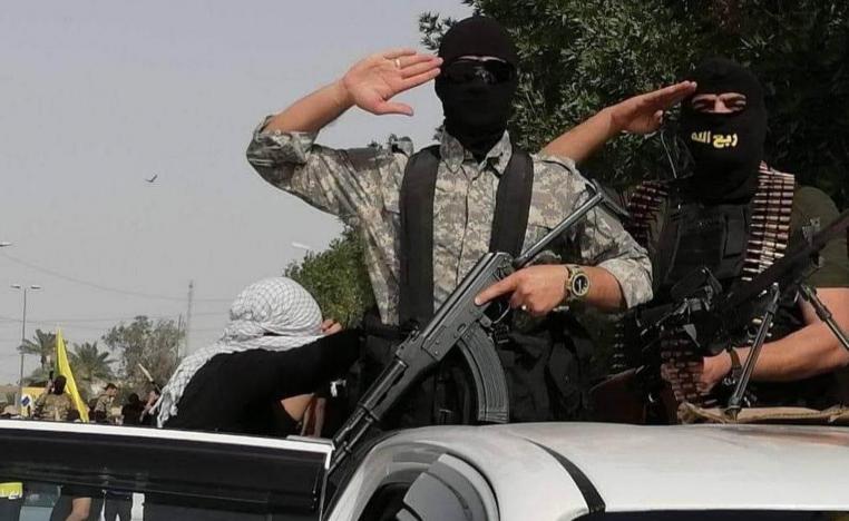 استعراض ميليشيا ربع الله في بغداد 