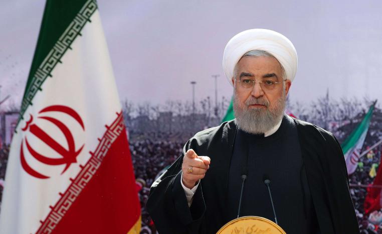 روحاني يتهم غلاة المحافظين بتعطيل رفع العقوبات عن إيران