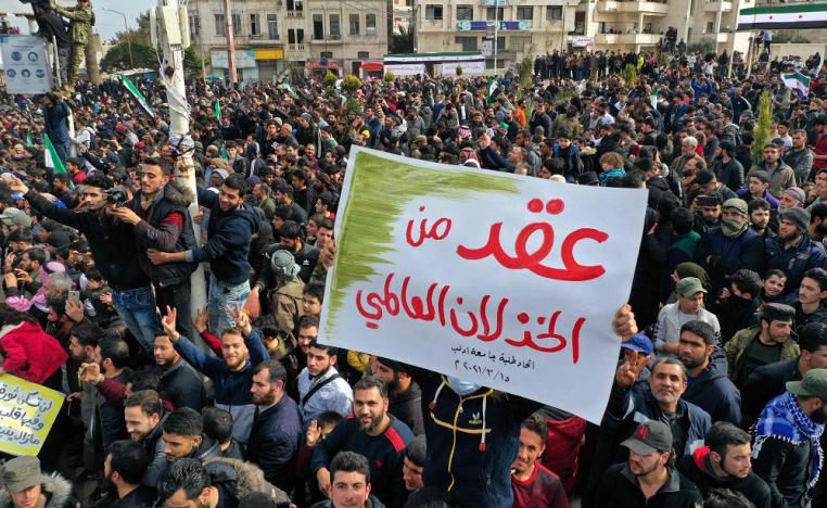 'ثوار' سوريا يشعرون بأن العالم خذلهم بعد عشر سنوات من اندلاع 'الثورة' السورية