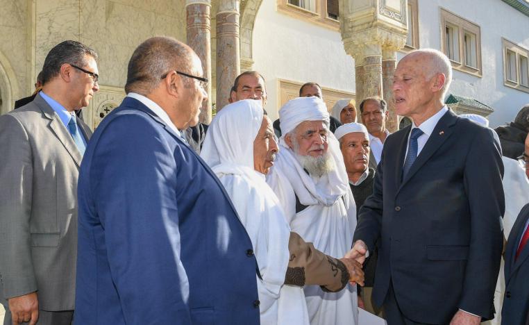 الرئيس التونسي قيس سعيد