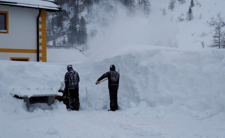 عاصفة ثلجية في استراليا