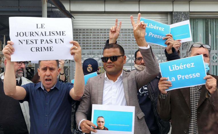 رفض لممارسات القمع بحق الإعلاميين في الجزائريين
