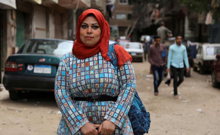 المهندسة المصرية نسمة نصر