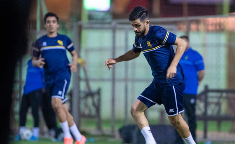 تدريبات التعاون قبل مواجهة الفتح من حسابه على تويتر