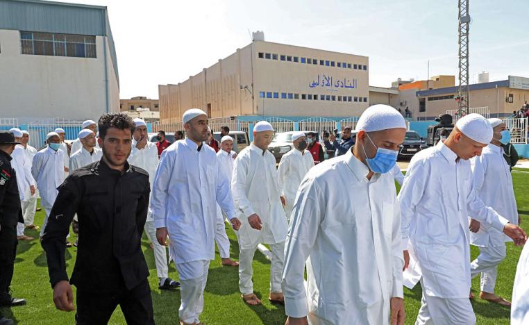 اسرى من الجيش الوطني الليبي