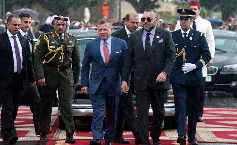 King Mohammed VI and King Abdullah II