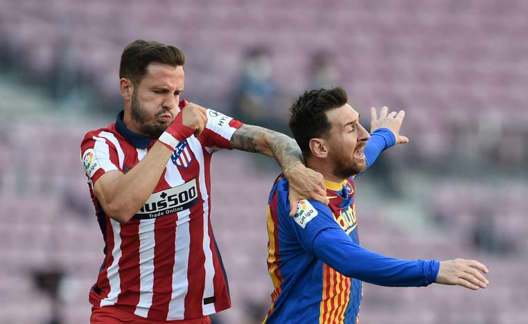 فريق المدرب سيميوني متصدرا (77 نقطة) قبل ثلاث مراحل على ختام الدوري