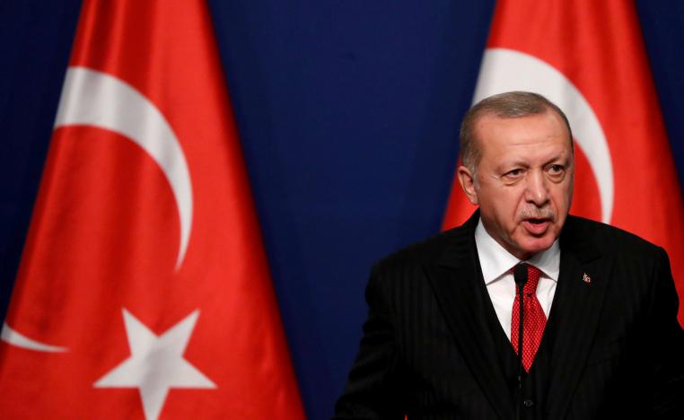 الرئيس التركي رجب طيب إردوغان