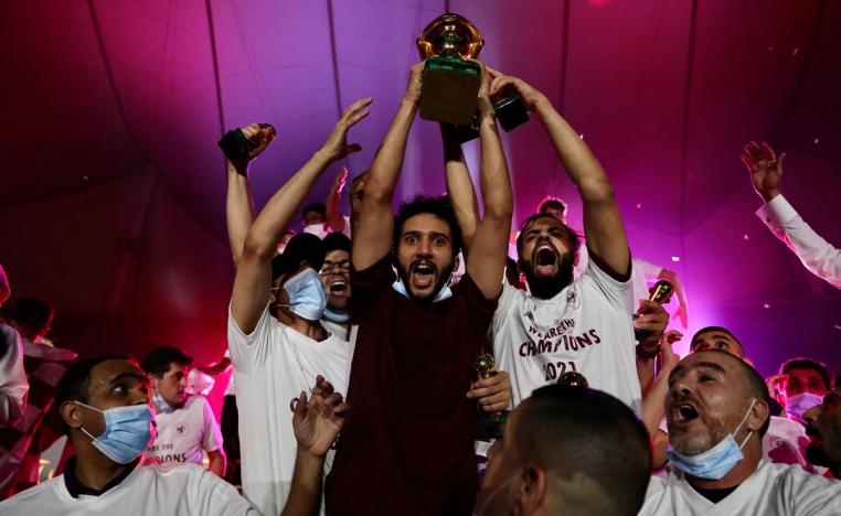 فرحة 'عنابي سدير' بالتتويج من حسابه على تويتر