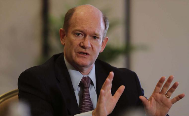 Senator Chris Murphy joined the flurry of diplomatic activity in the region this week