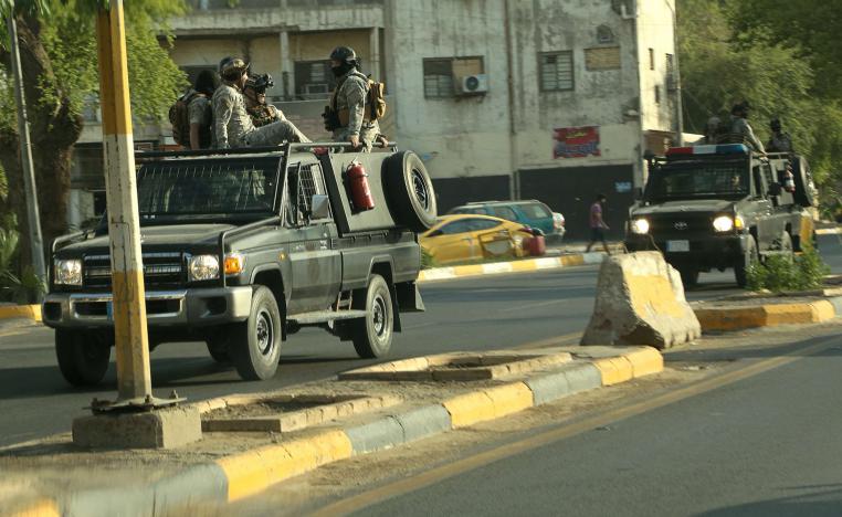الحشد يستعرض قوته في بغداد بعد توقيف قاسم مصلح