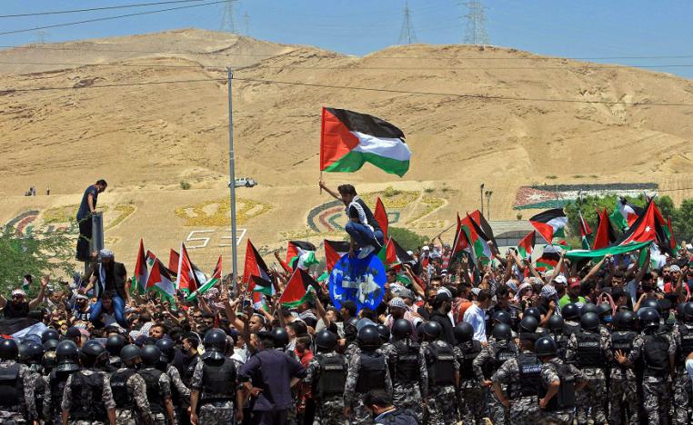 احتجاجات تعكس دعما شعبيا عربيا للفلسطينيين في مواجهة العدوان الإسرائيلي