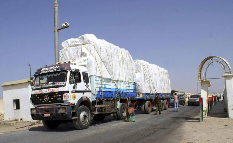 Egyptian food products are already widely available in Libyan shops