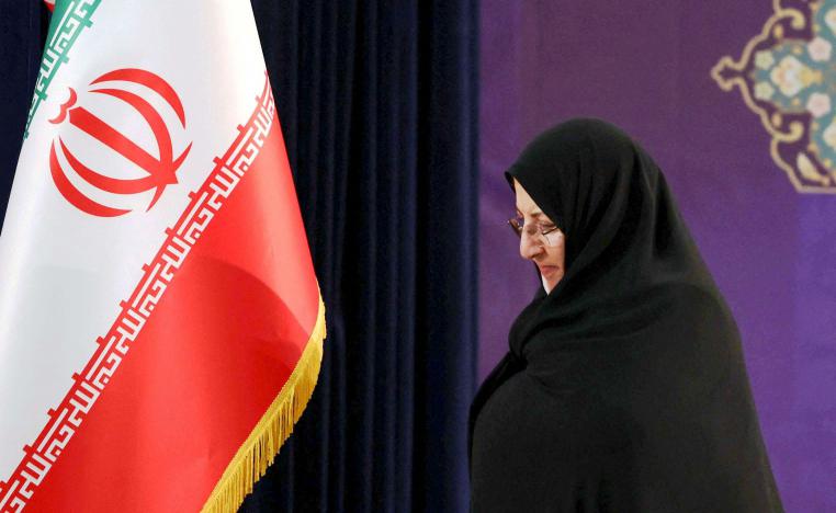 المشاركة النسائية في الحياة السياسية في إيران تكاد لا تذكر