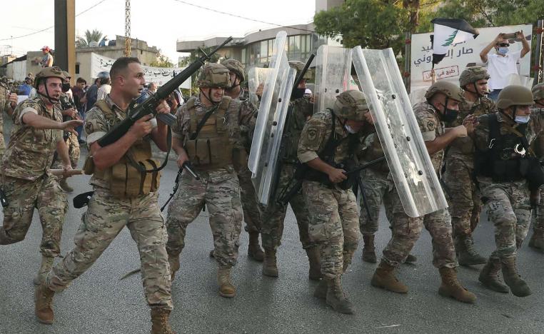 Lebanon' military, the anchor for stability, has been hit hard by the crisis