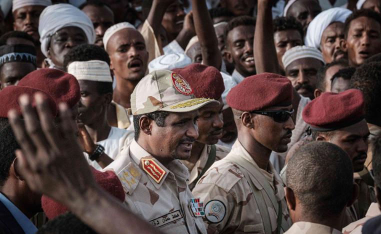 قائد قوات الدعم السريع ونائب مجلس السيادة محمد حمدان دقلو