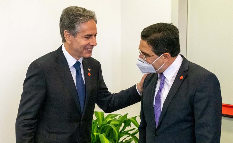 It is the first meeting between Blinken and Bourita