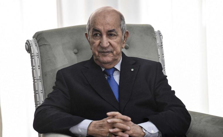 الرئيس الجزائري عبدالمجيد تيون