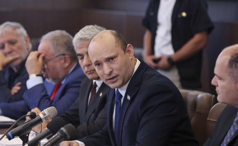 ايران عنوانا لاول اجتماع علني لحكومة بينيت