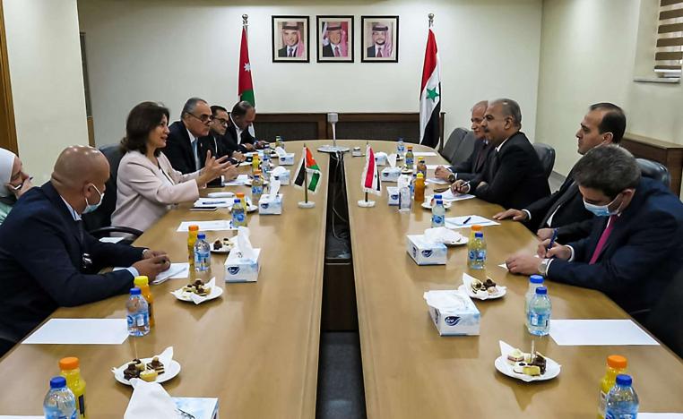 زيارة الوفد السوري لعمان تؤسس لأرضية تعاون صلب بين البلدين الجارين