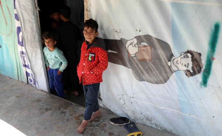 لاجئون أطفال سوريون في لبنان