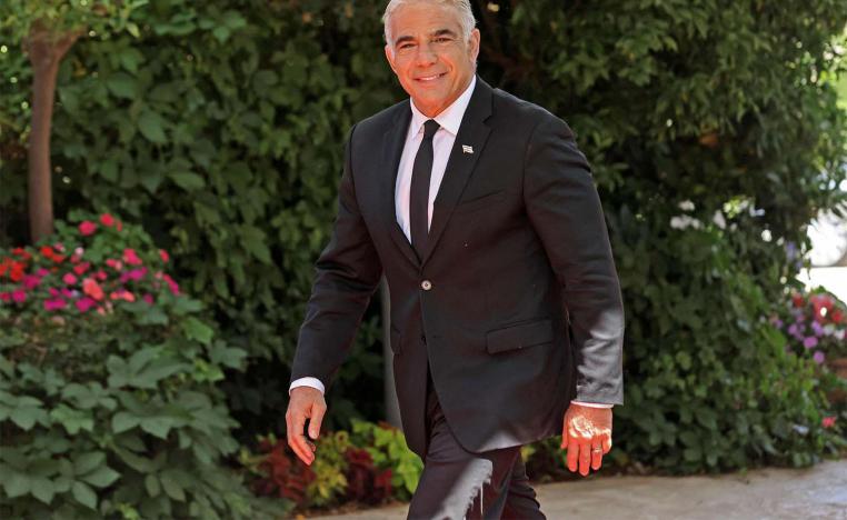 Israeli foreign minister Yair Lapid