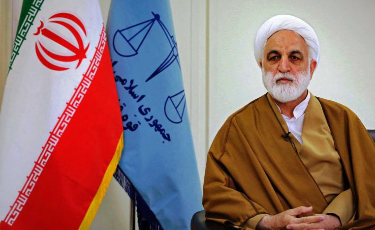 رئيس السلطة القضائية الإيرانية الجديد غلام حسين محسني إجئي 