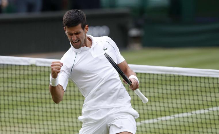 ديوكوفيتش ليتوج بطلاً في ملاعب عموم إنكلترا للمرة السادسة