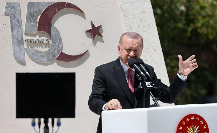 اردوغان يروج لديمقراطية ضعيفة للتغطية على ممارسات القمع