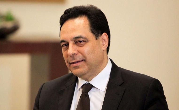 Lebanon's caretaker Prime Minister Hassan Diab