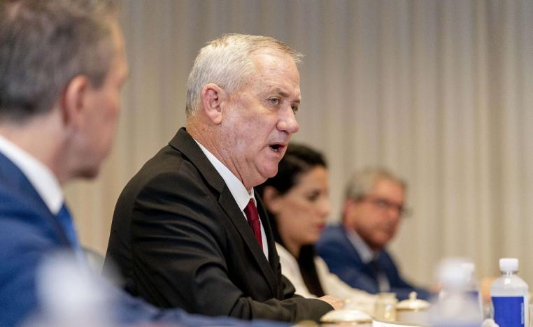 وزير الدفاع الإسرائيلي بيني غانتس