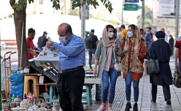 The lockdown is Iran's fifth so far