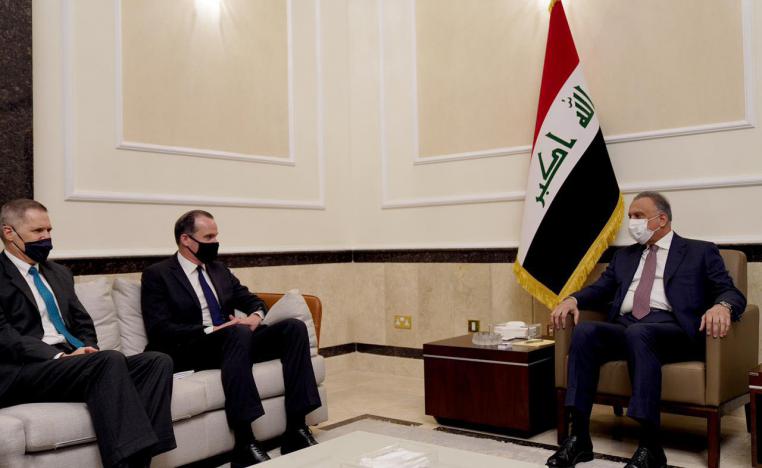 الكاظمي وماكغورك يبحثان الانسحاب الأميركي من العراق والتعاون الاستراتيجي بين البلدين