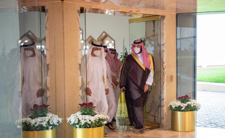 الشيخ محمد بن زايد والأمير محمد بن سلمان يبحثان ملفات إقليمية ودولية