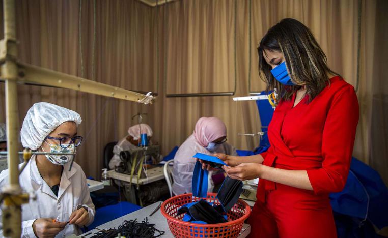  Tunisian clothing, textiles factories hard-hit by pandemic 