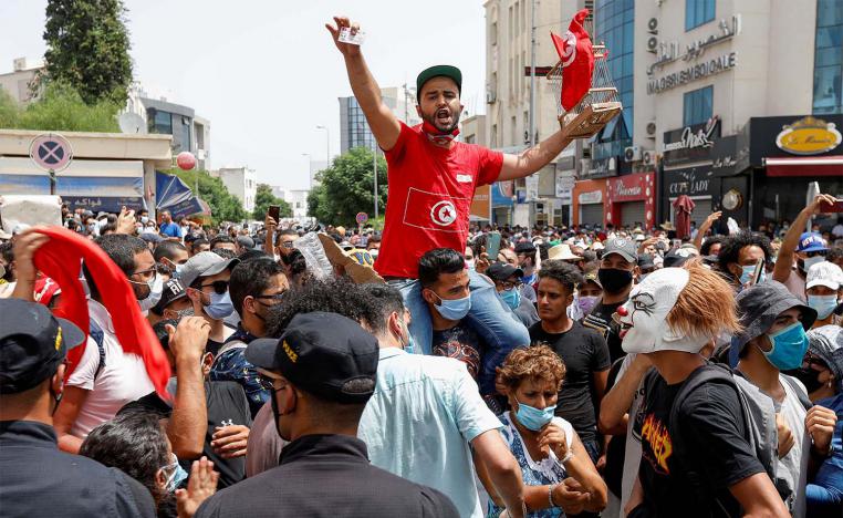 Saied said his actions were in line with Article 80 of the constitution