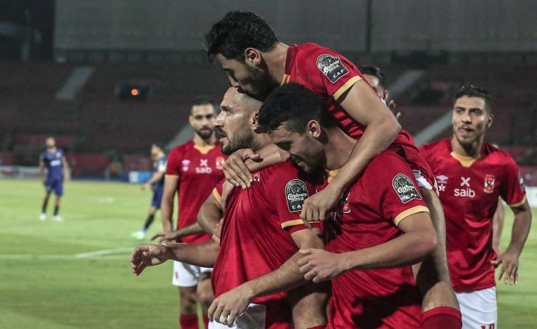 صورة ارشيفية للاهلي من مباراته مع الترجي