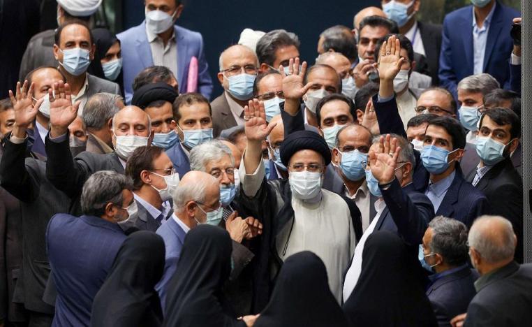 الرئيس الايراني ابراهيم رئيسي