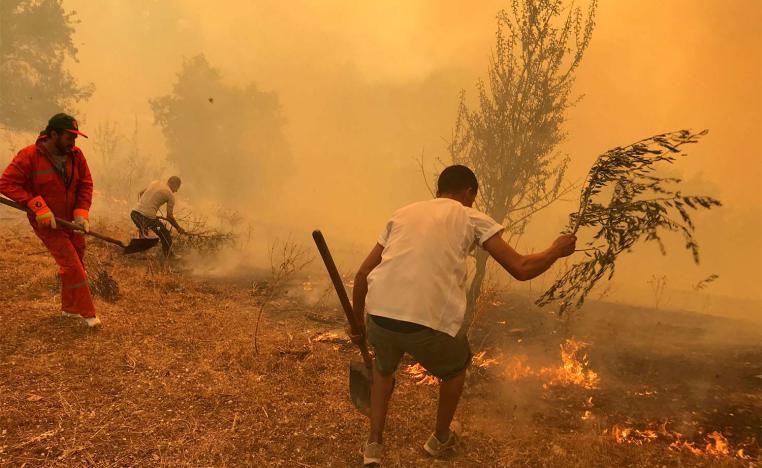 More than 74 fires were put out in the last 24 hours