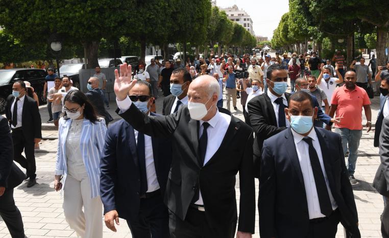 الرئيس التونسي قيس سعيد