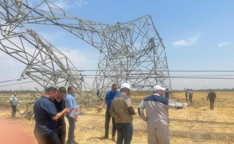 أبراج امدادات الكهرباء في العراق هدف جديد للجماعات الارهابية