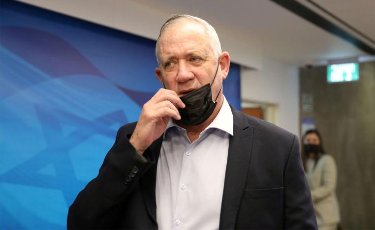 Israel's defence minister Benny Gantz