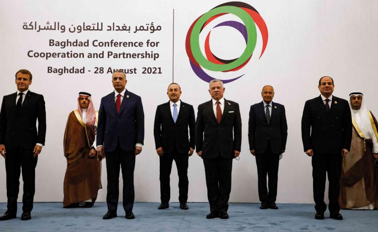 رؤساء الوفود في قمة بغداد