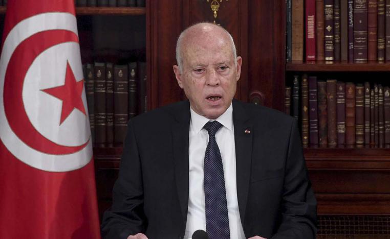 Tunisian President Kais Saied 