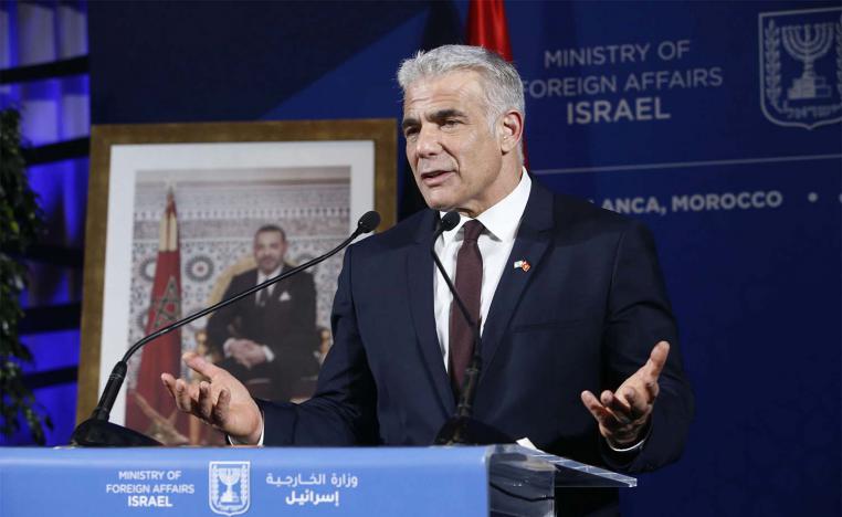 Lapid said his concerns were based on fears Algeria was getting close to Iran