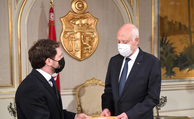 سعيد يتسلم رسالة من بايدن