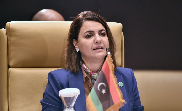وزيرة الخارجية الليبية نجلاء المنقوش