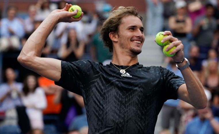 لاعب التنس الالماني يصطدم بطموح العملاق الصربي ديوكوفيتش