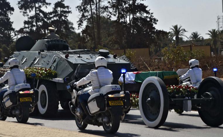 The cemetery in Algiers was closed to the public until Bouteflika was buried