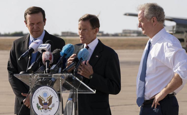 وفد الكونغرس الأميركي في بيروت قبل توجهه لتونس